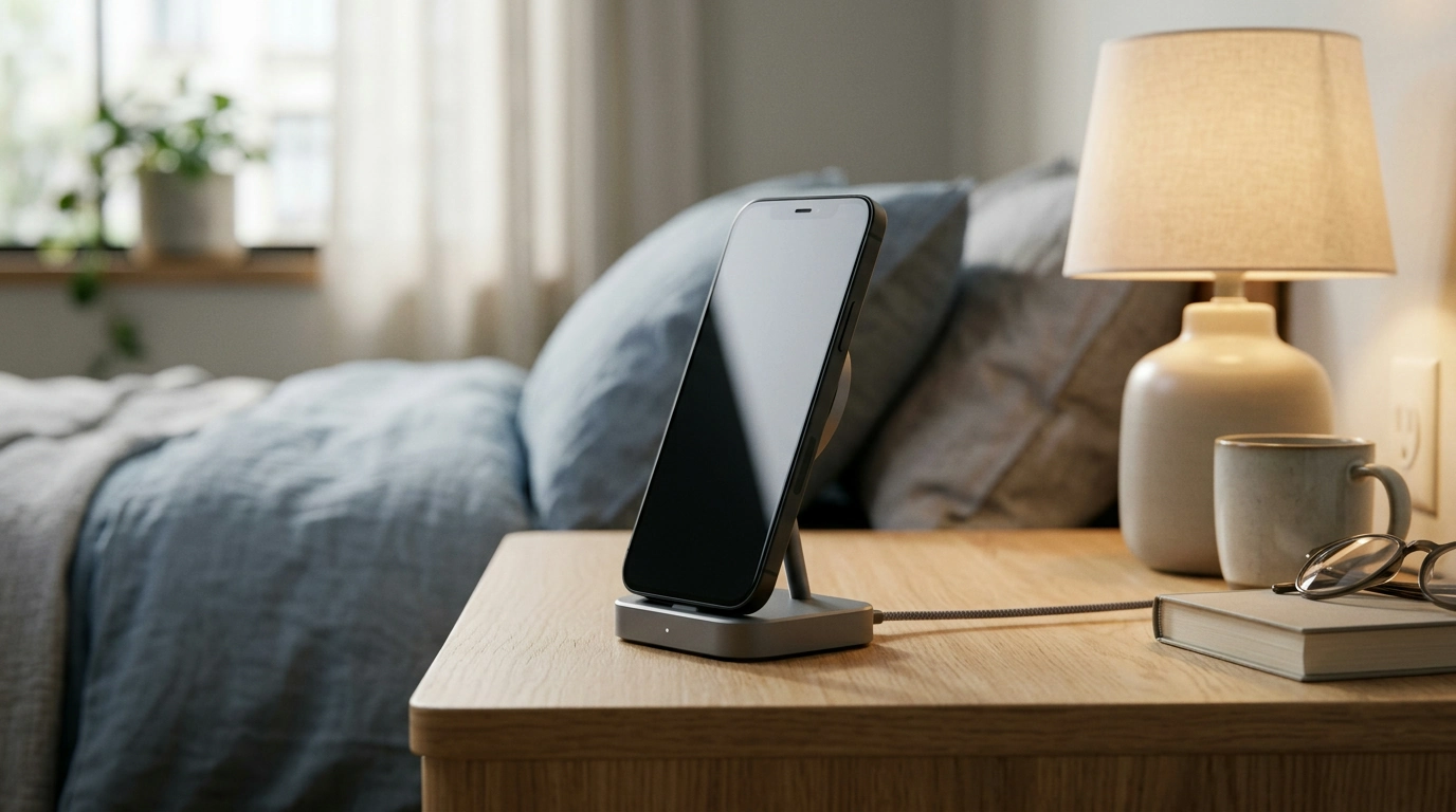 Magnetic Wireless Charger Stand: Real 15W iPhone Speed