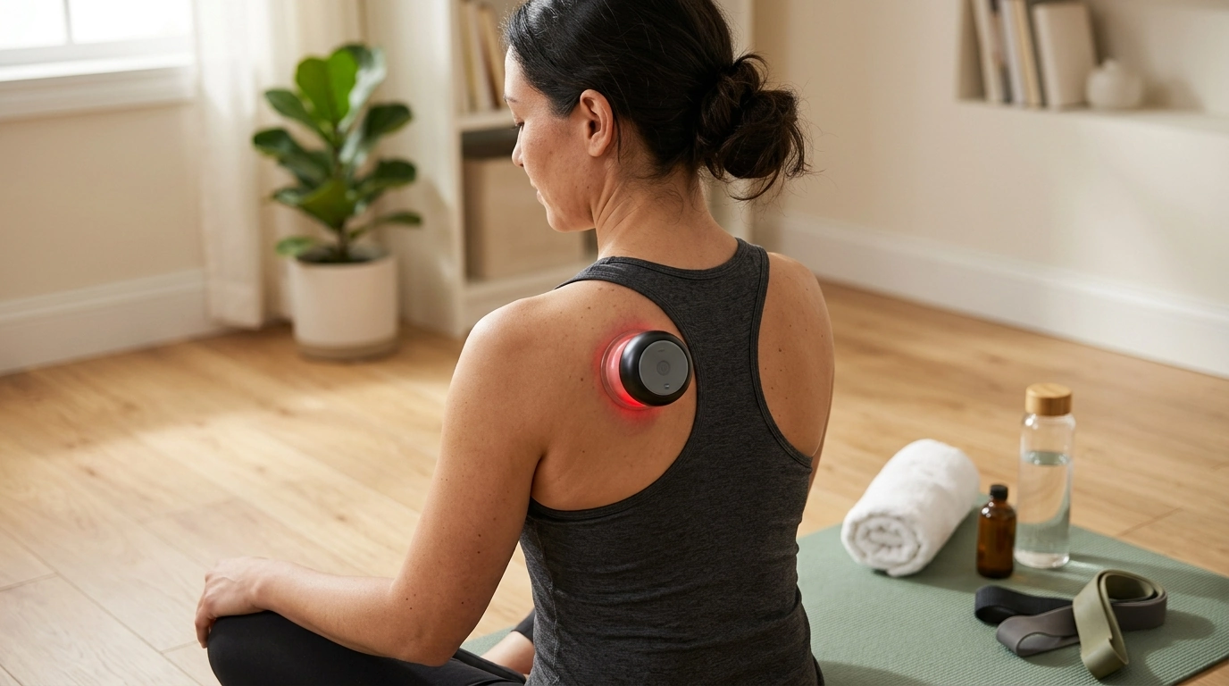 Smart Cupping Massager: 9-Level Vacuum + Red Light Heat