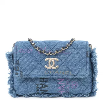 Chanel Mood Micro Denim Bag: Blue Strap Style Guide